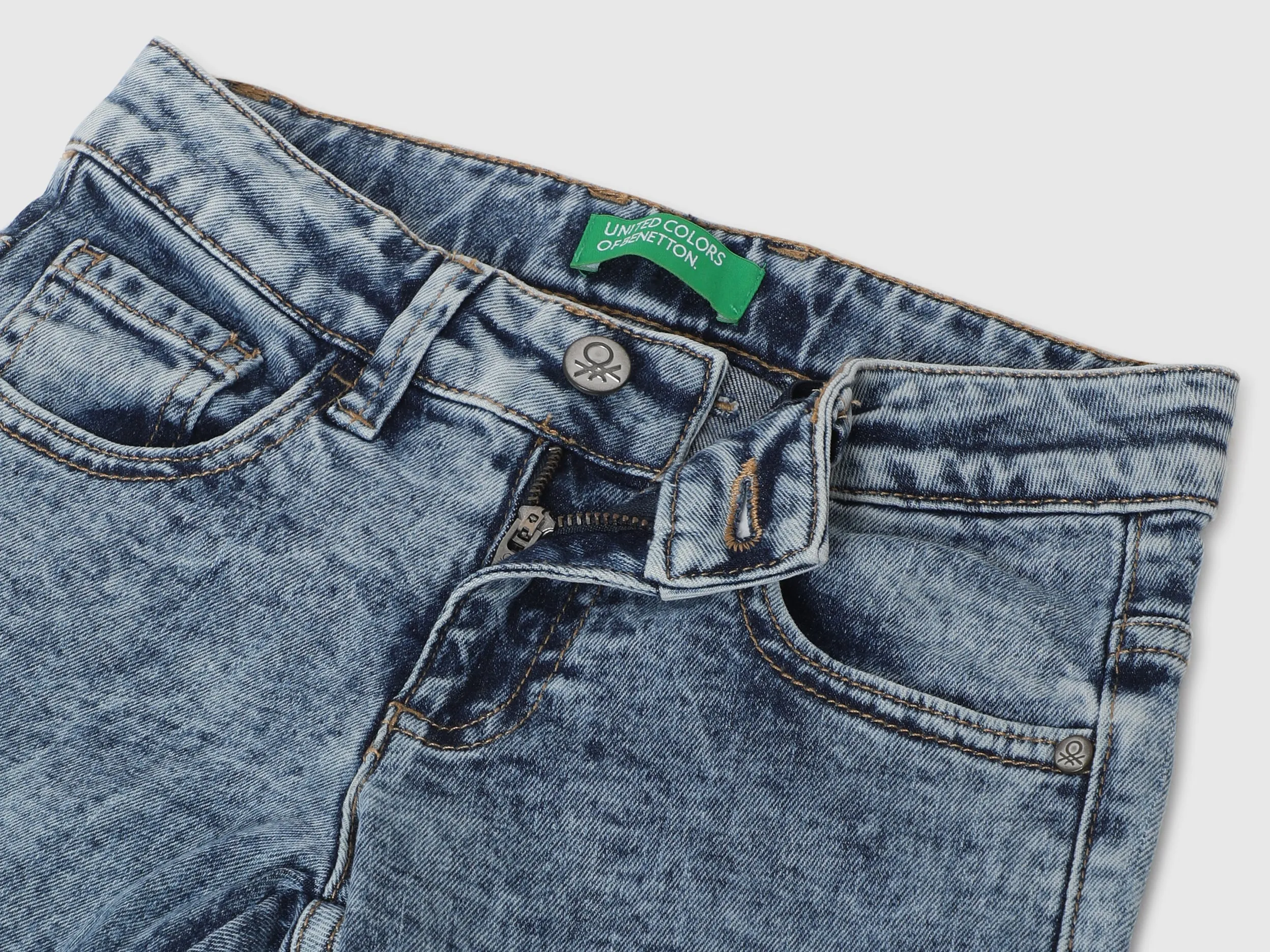Boys Solid Slim Fit Jeans