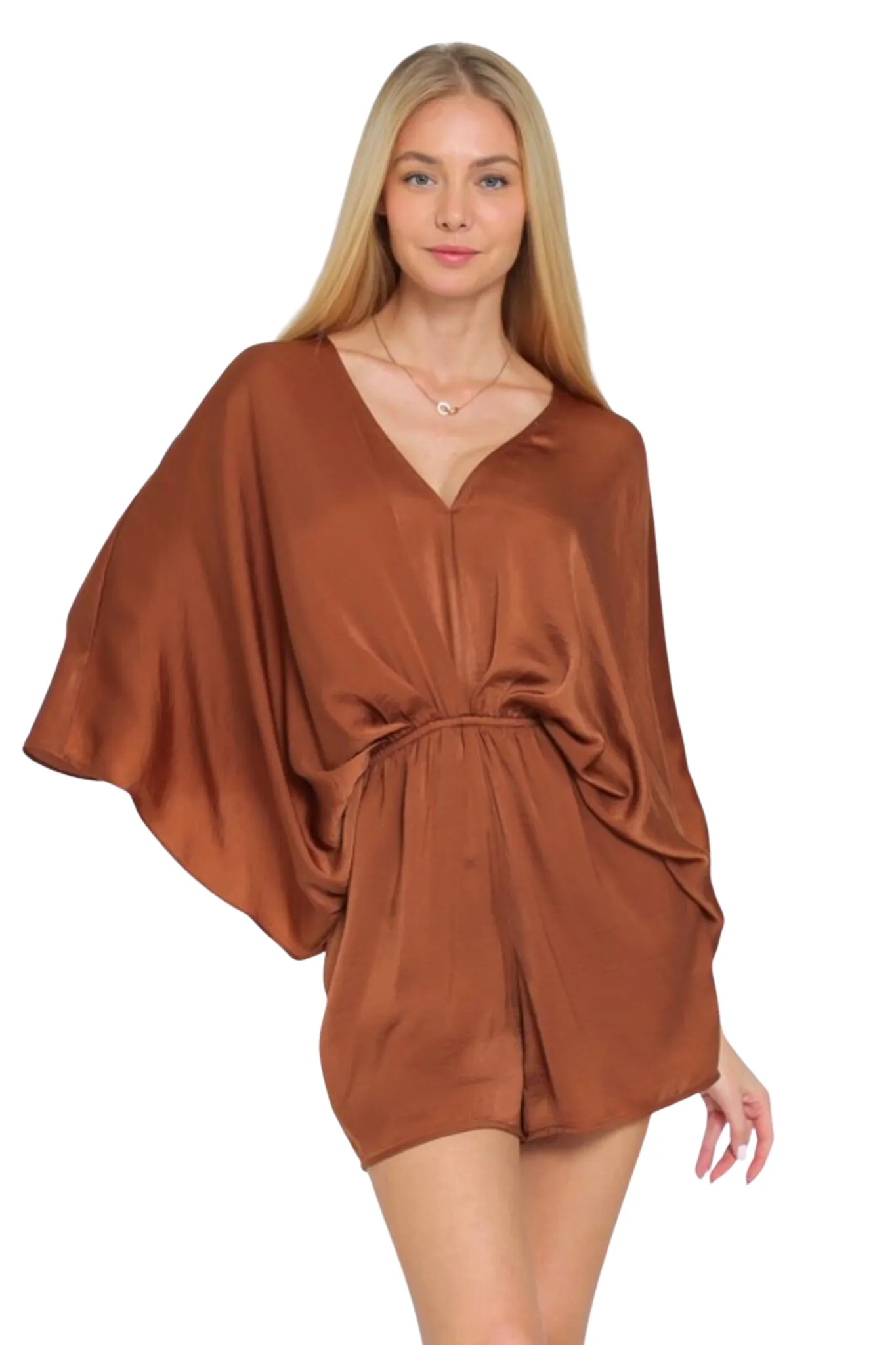 Brie Kimono Sleeve Romper