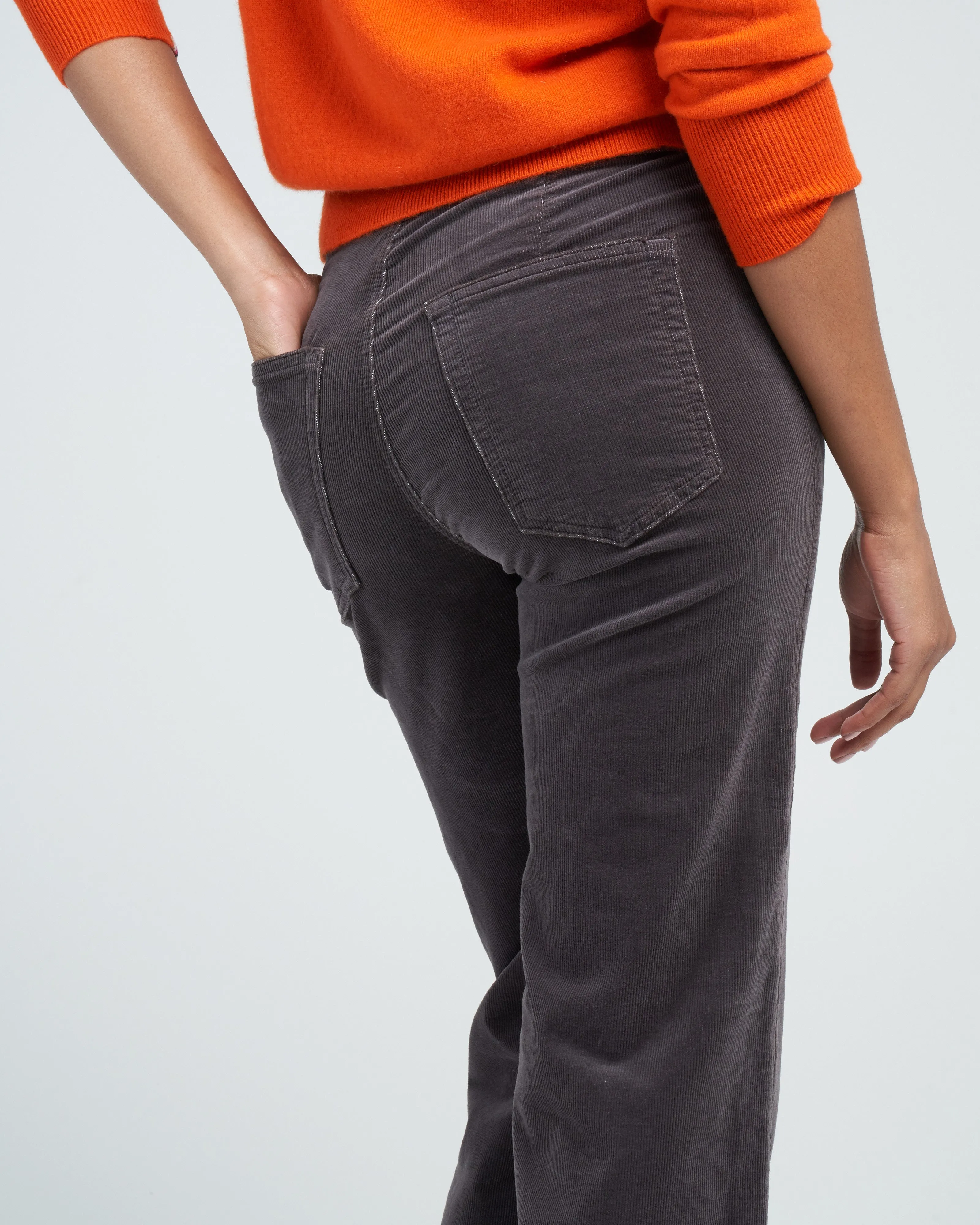 brighton wide leg - mink