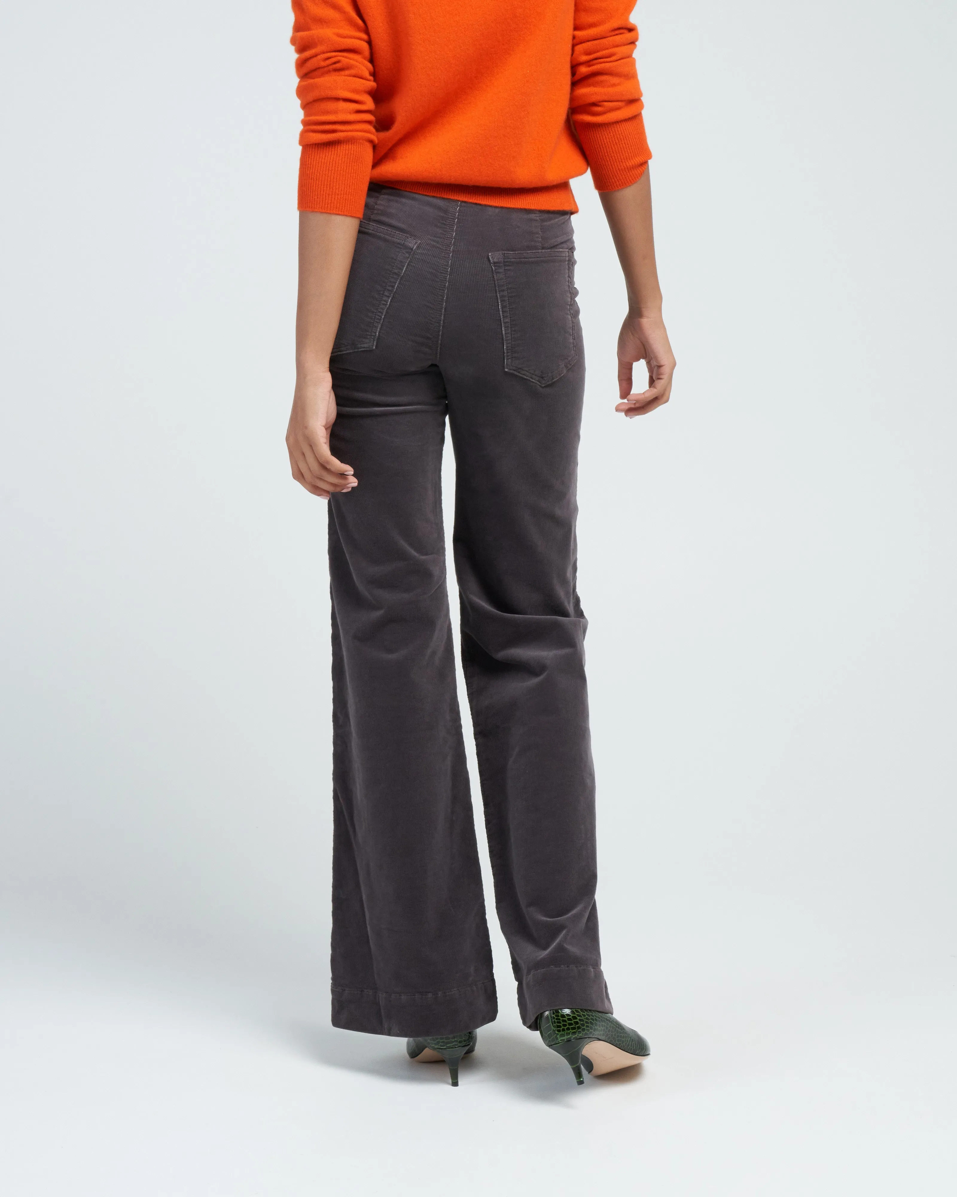 brighton wide leg - mink