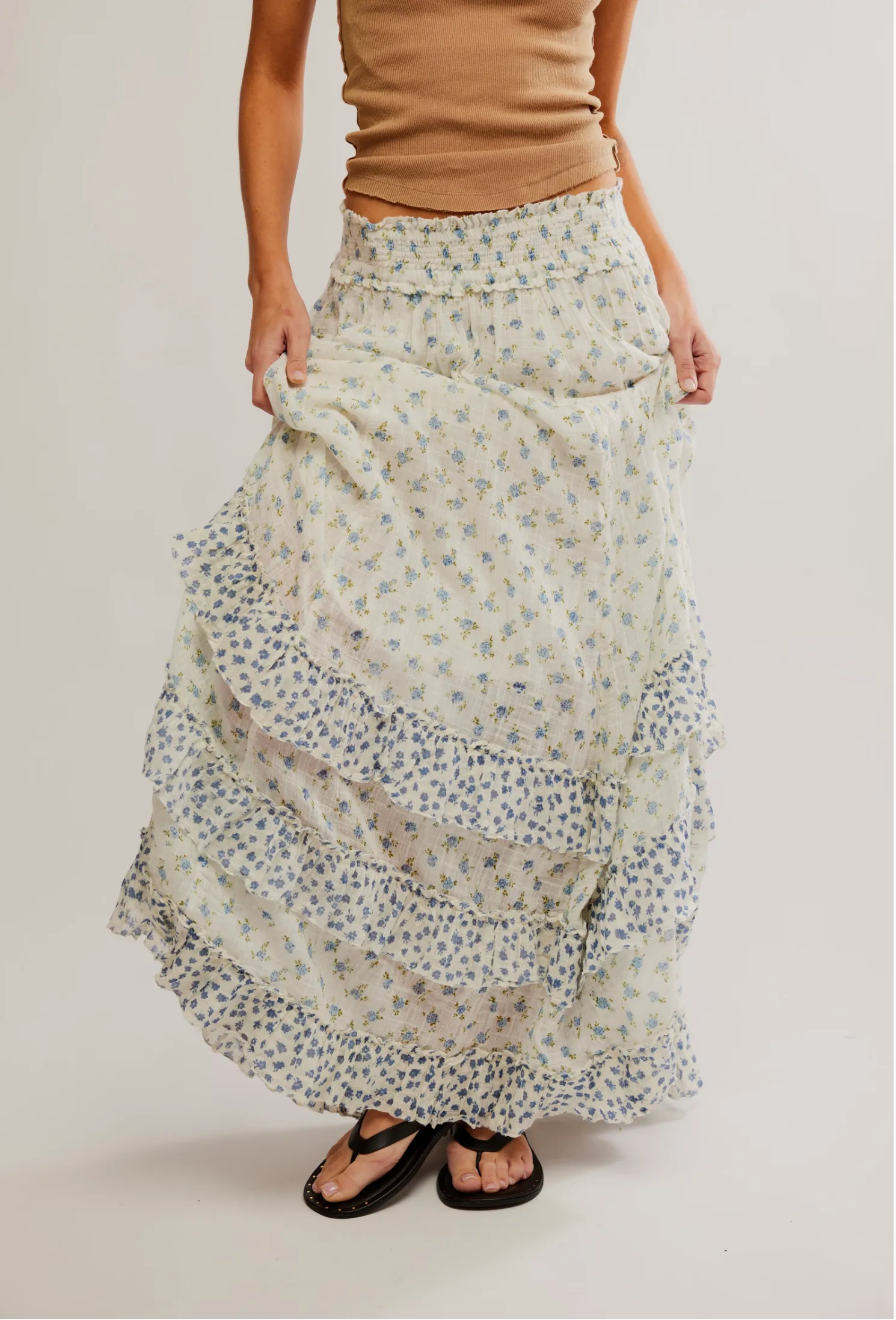 Brynn Printed Maxi Skirt