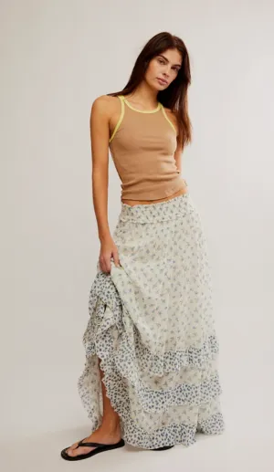 Brynn Printed Maxi Skirt