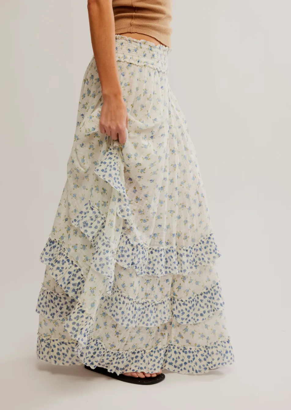 Brynn Printed Maxi Skirt