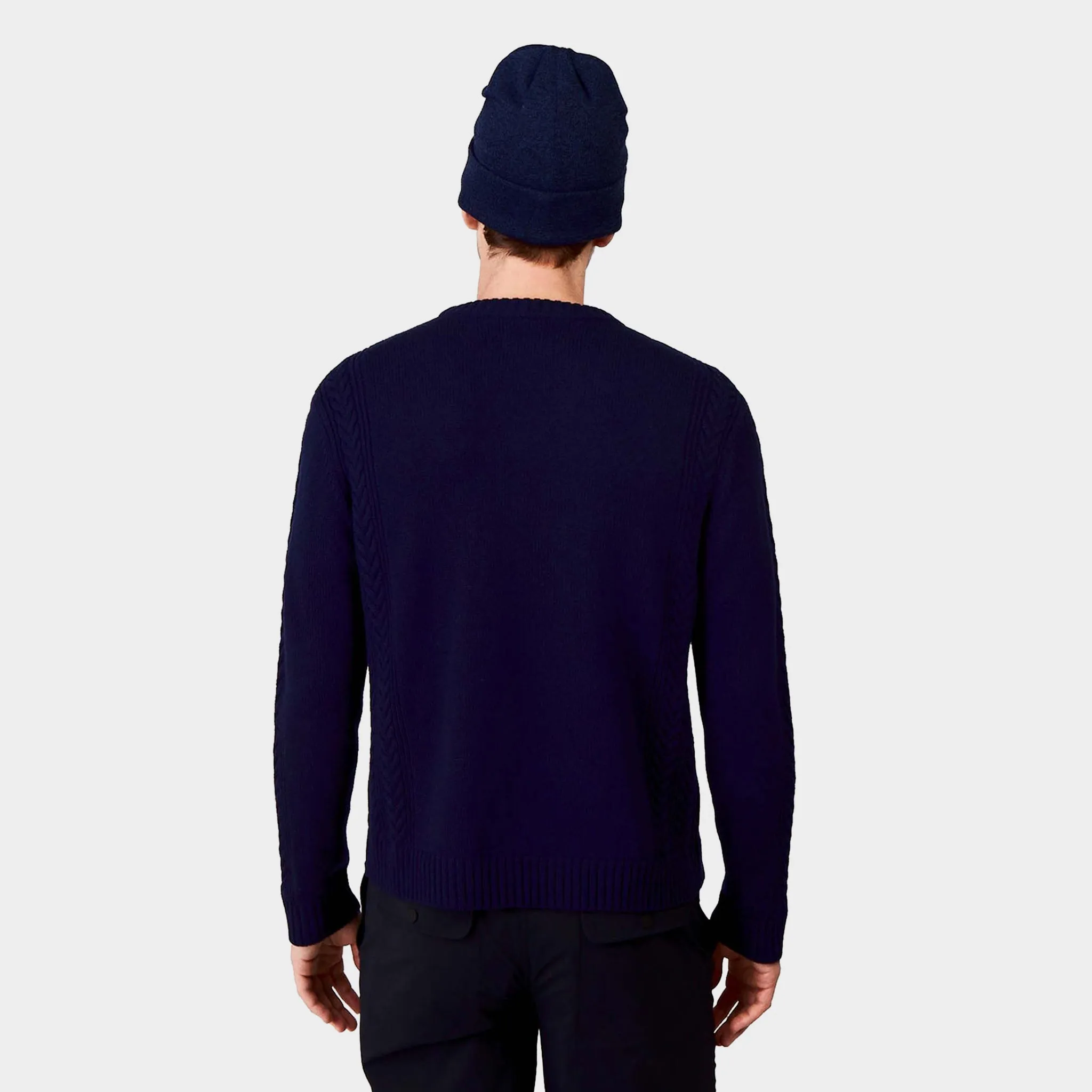 Cableknit Crewneck Sweater