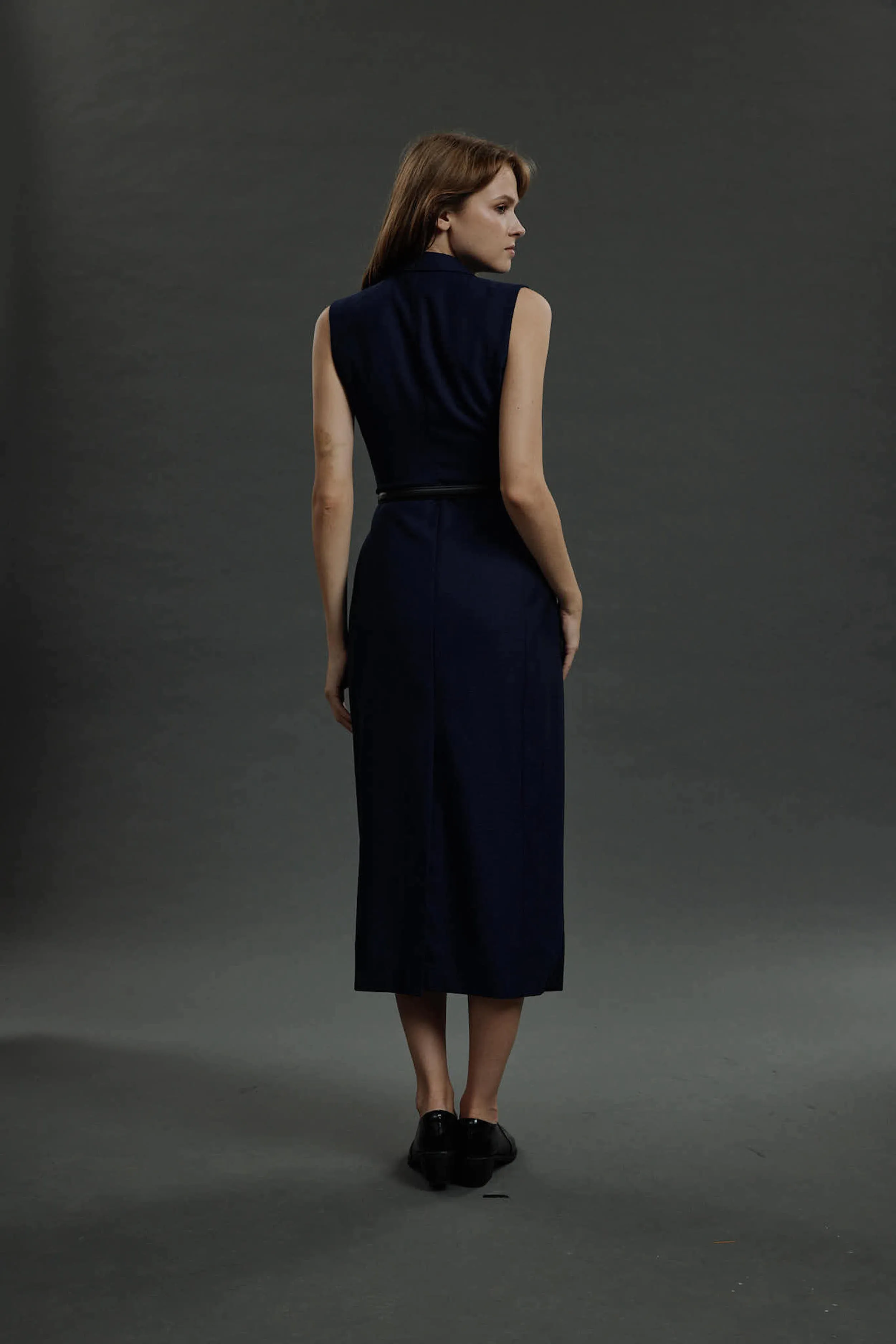 Caldas Da Rainha Dress - Double breasted maxi dress