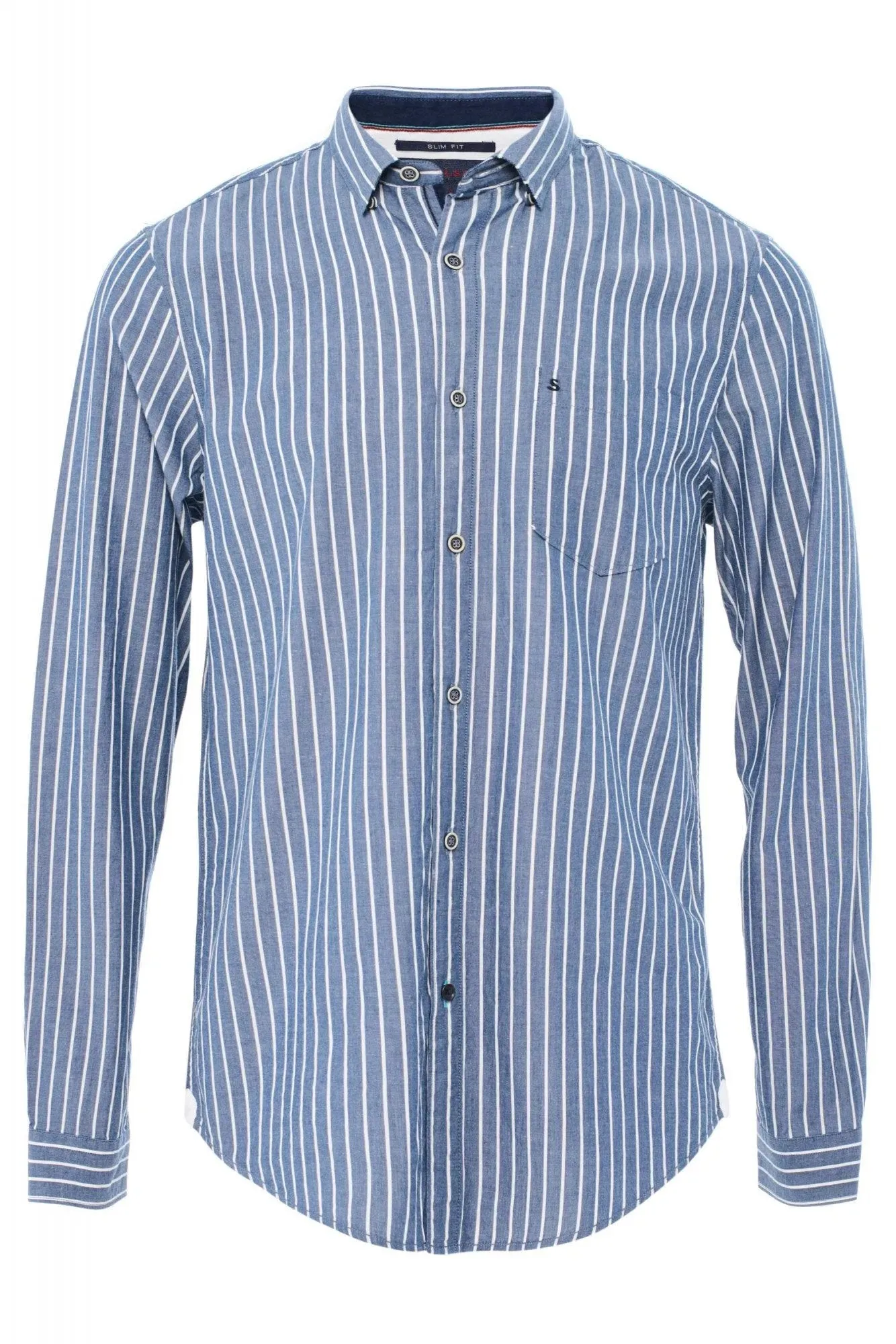 CAMISA FIT SLIM A RAYAS