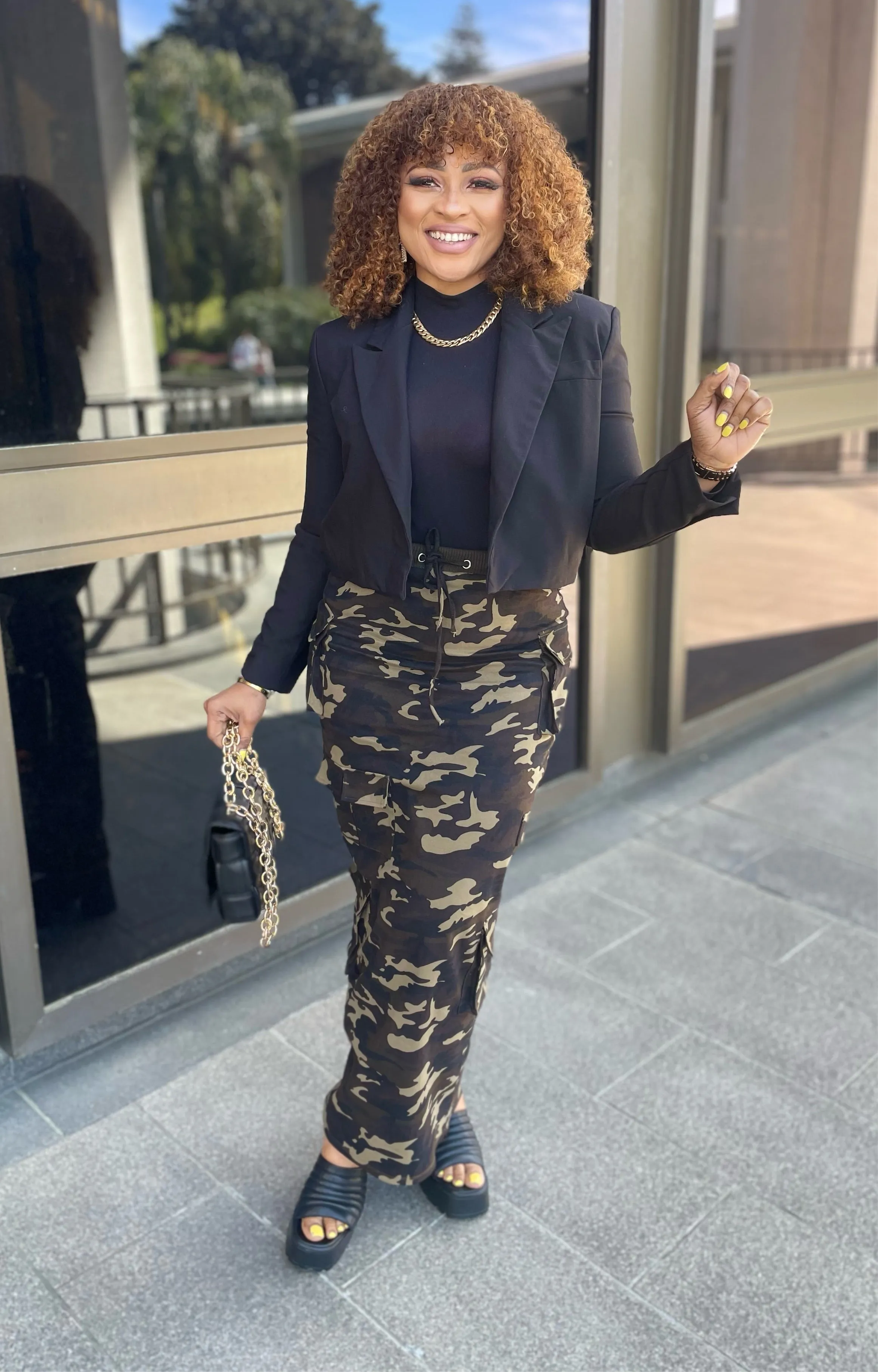 Cargo Camouflage Skirt