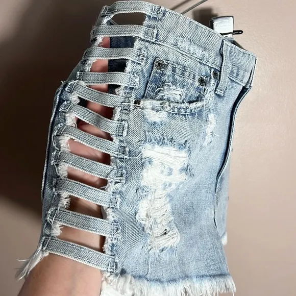 Carmar Open Ladder Shorts