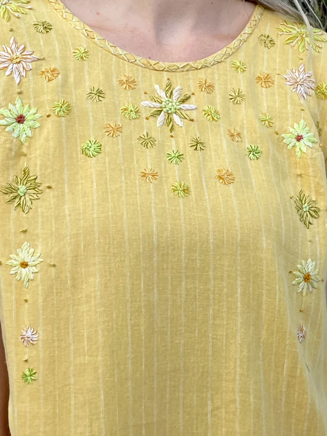 Carolina Sunflower Blouse