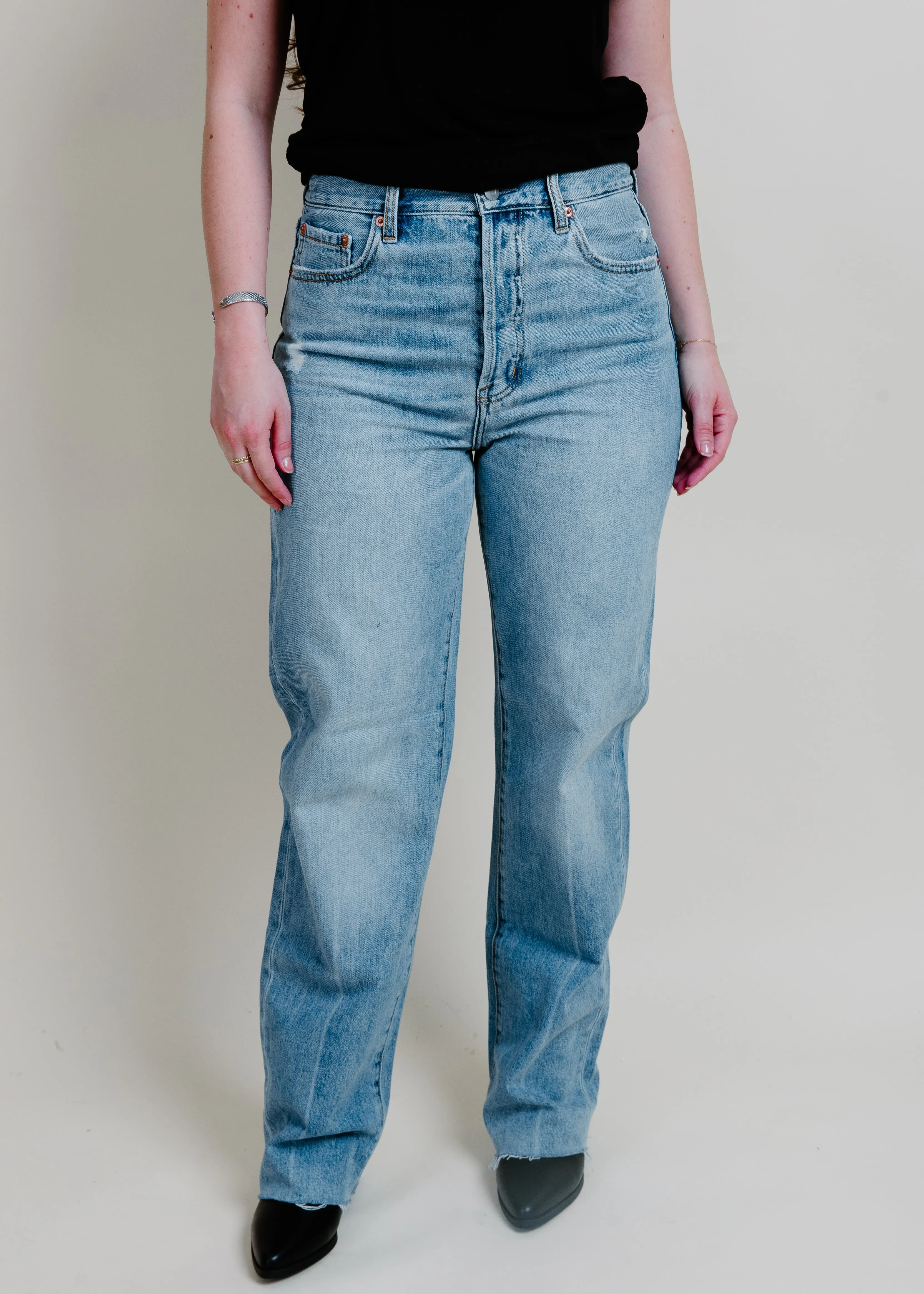 Cassie High Rise Straight - Savy Vintage