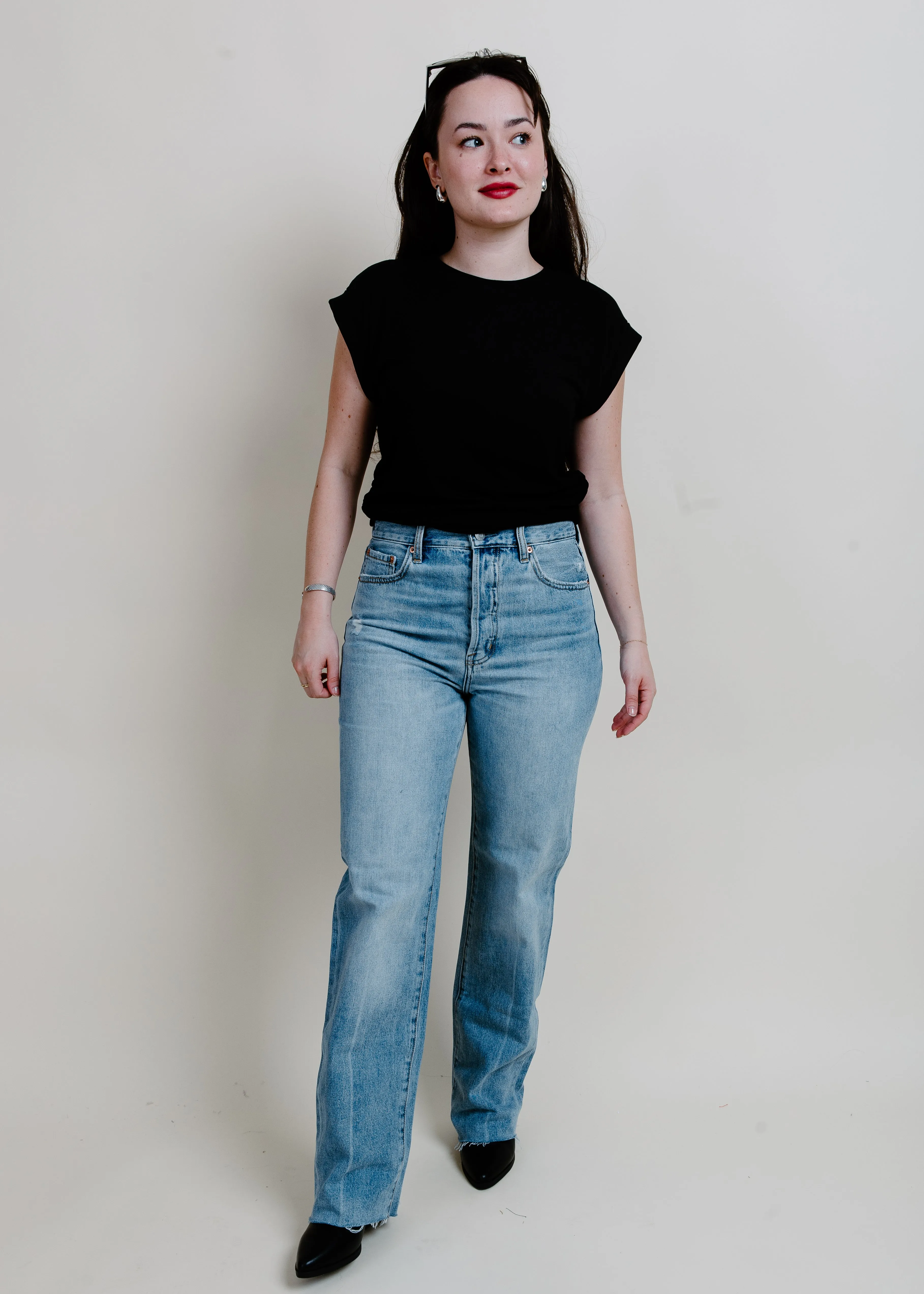 Cassie High Rise Straight - Savy Vintage
