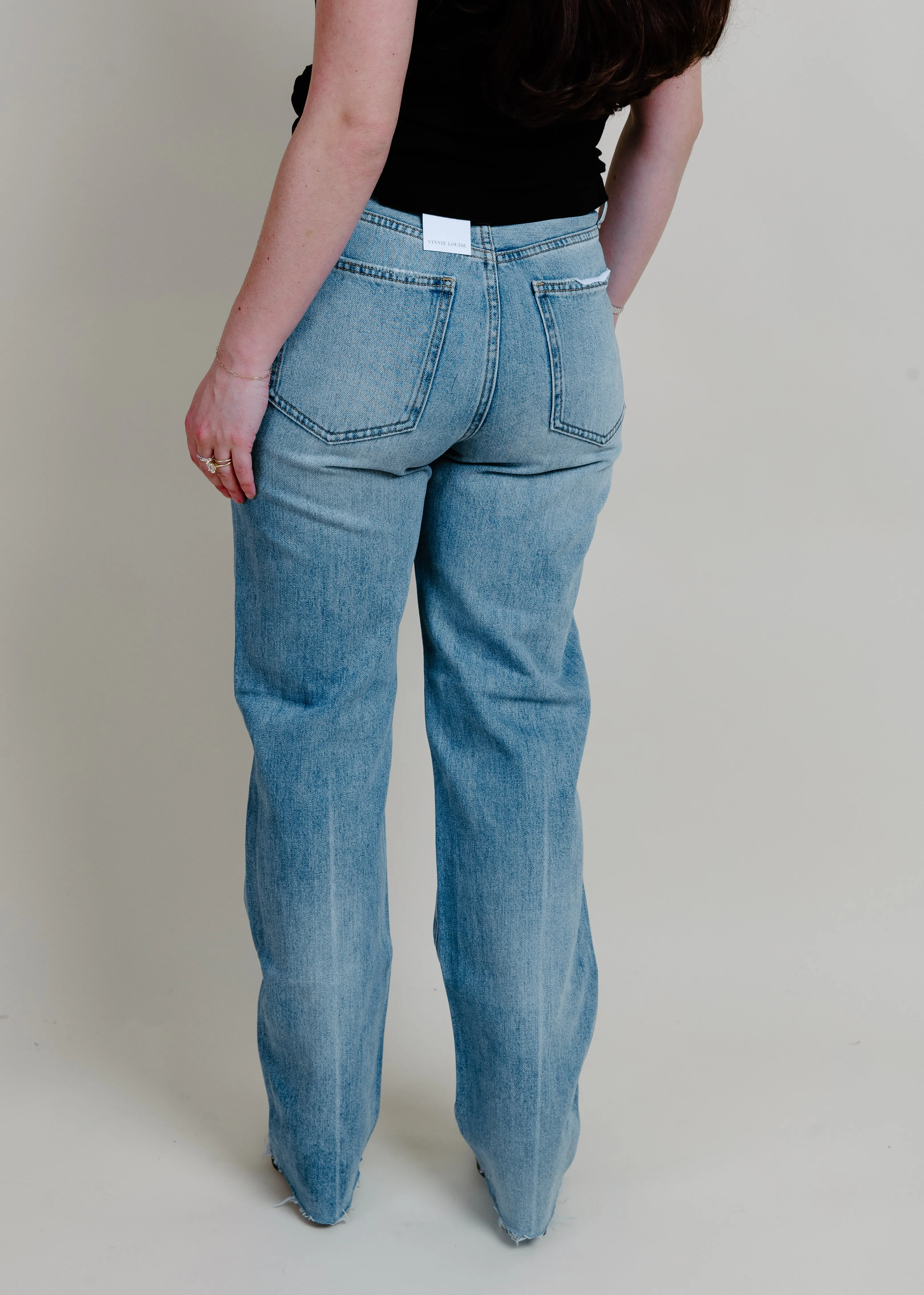 Cassie High Rise Straight - Savy Vintage