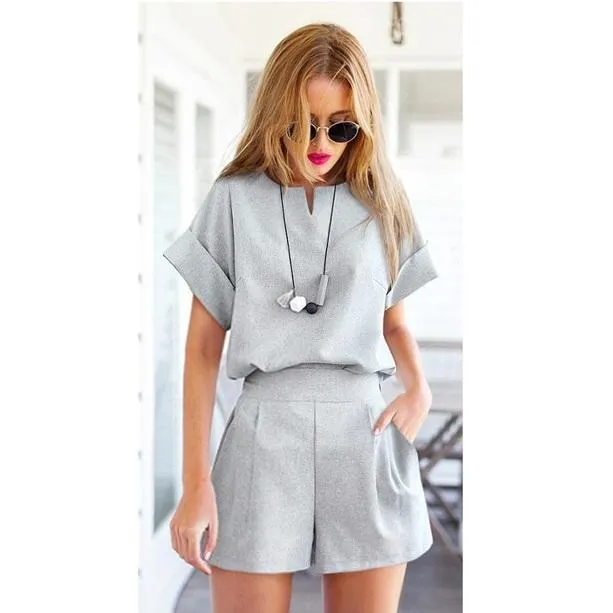 Casual T-Shirt & Shorts (2 Piece Set)