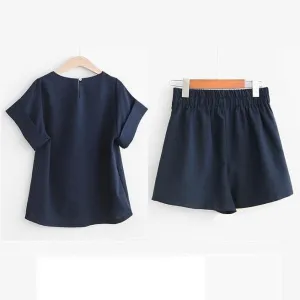 Casual T-Shirt & Shorts (2 Piece Set)