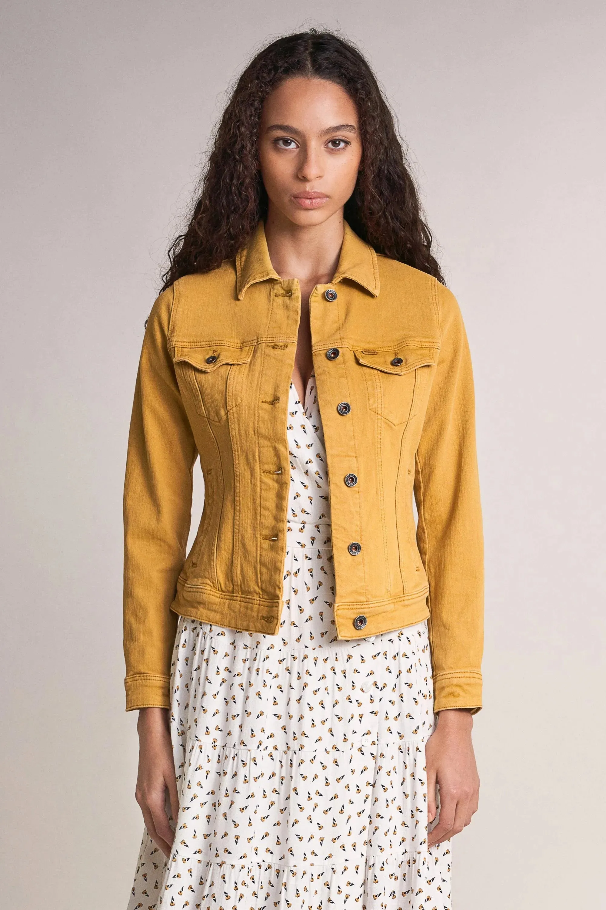 Cazadora vaquera slim fit