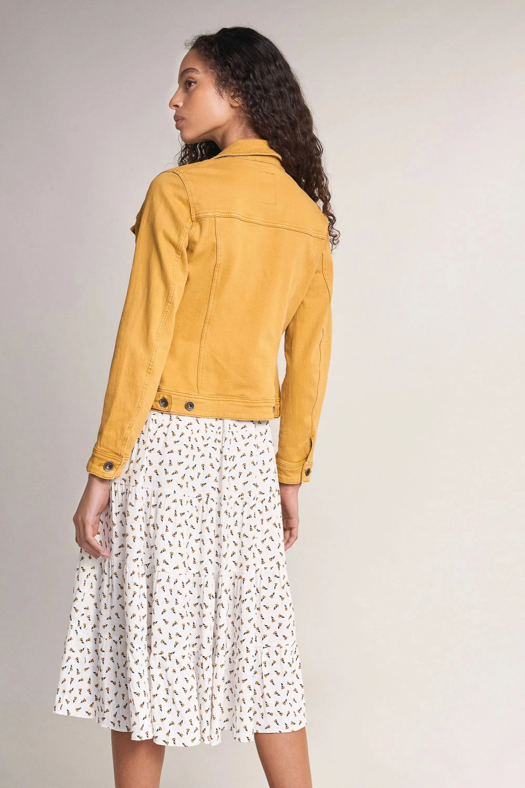 Cazadora vaquera slim fit