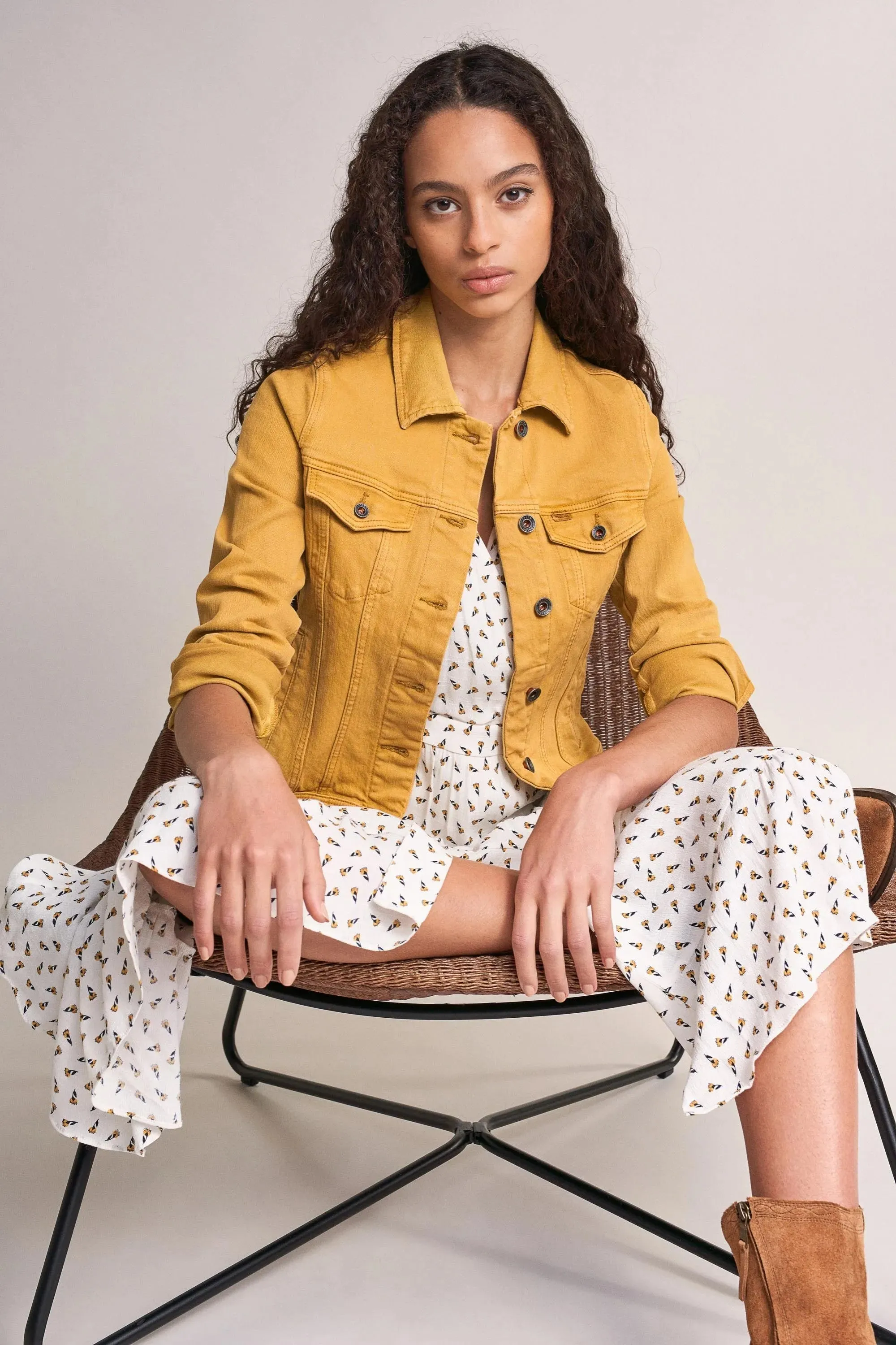 Cazadora vaquera slim fit