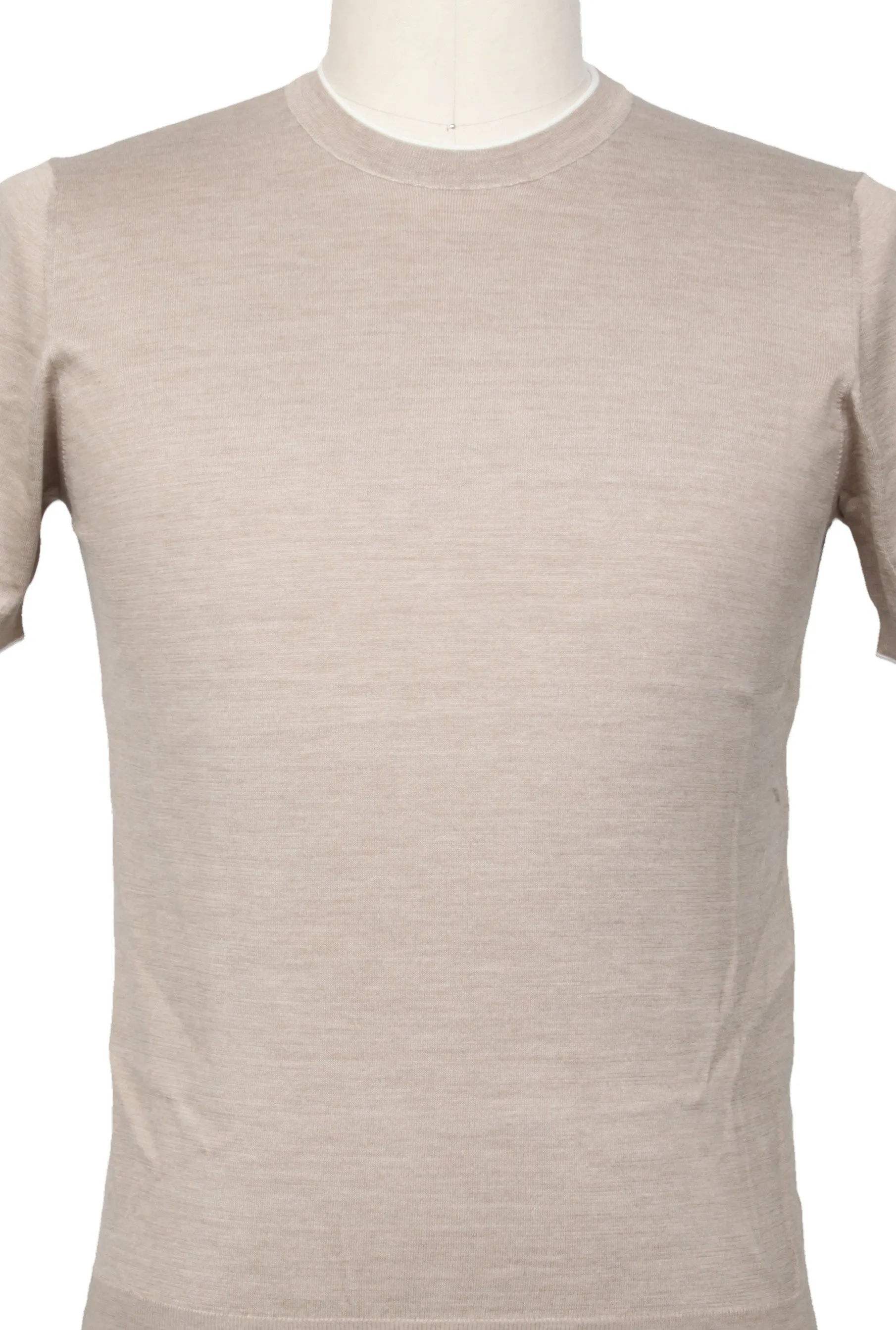 Cesare Attolini Beige Crewneck Sweater