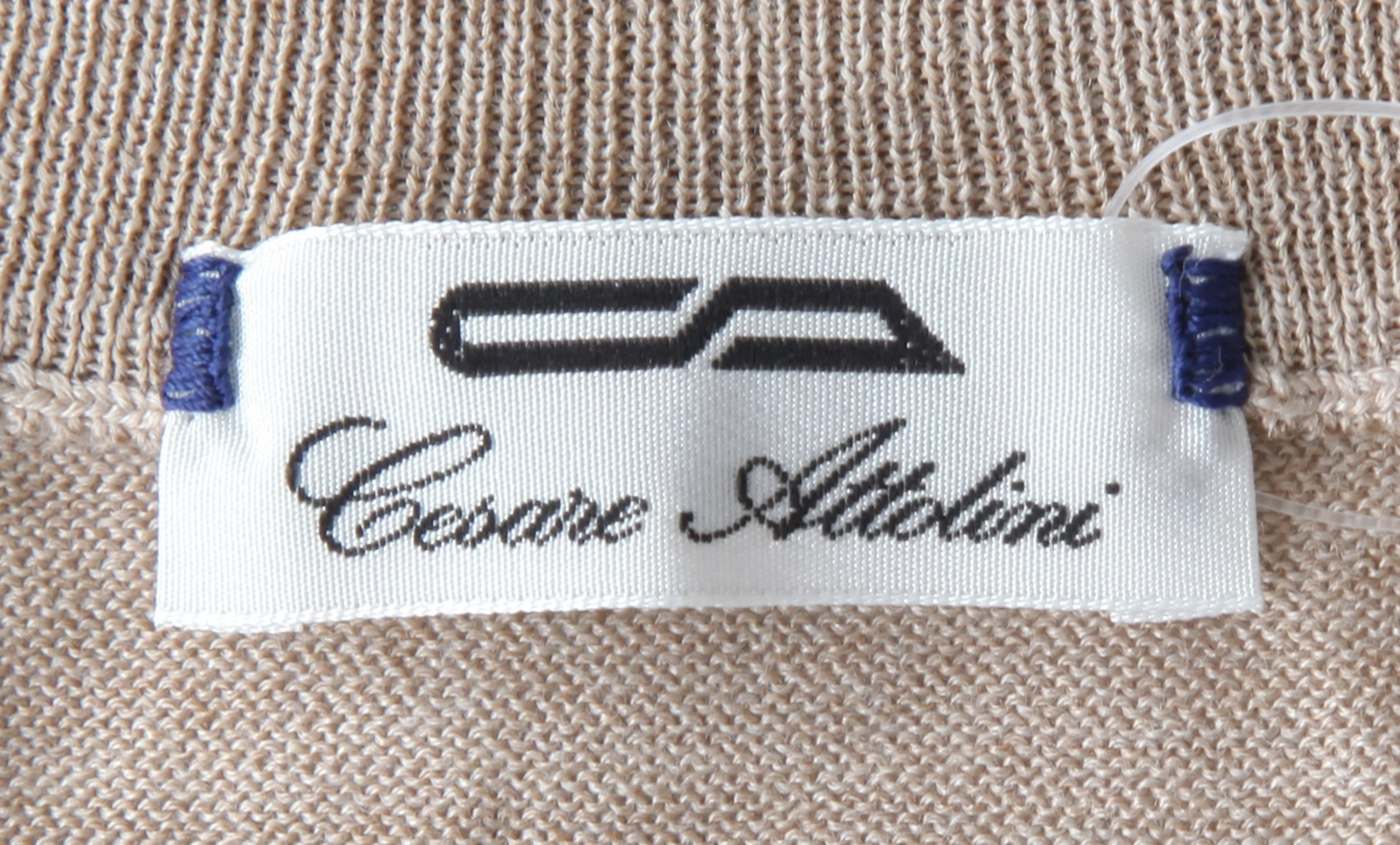 Cesare Attolini Beige Crewneck Sweater