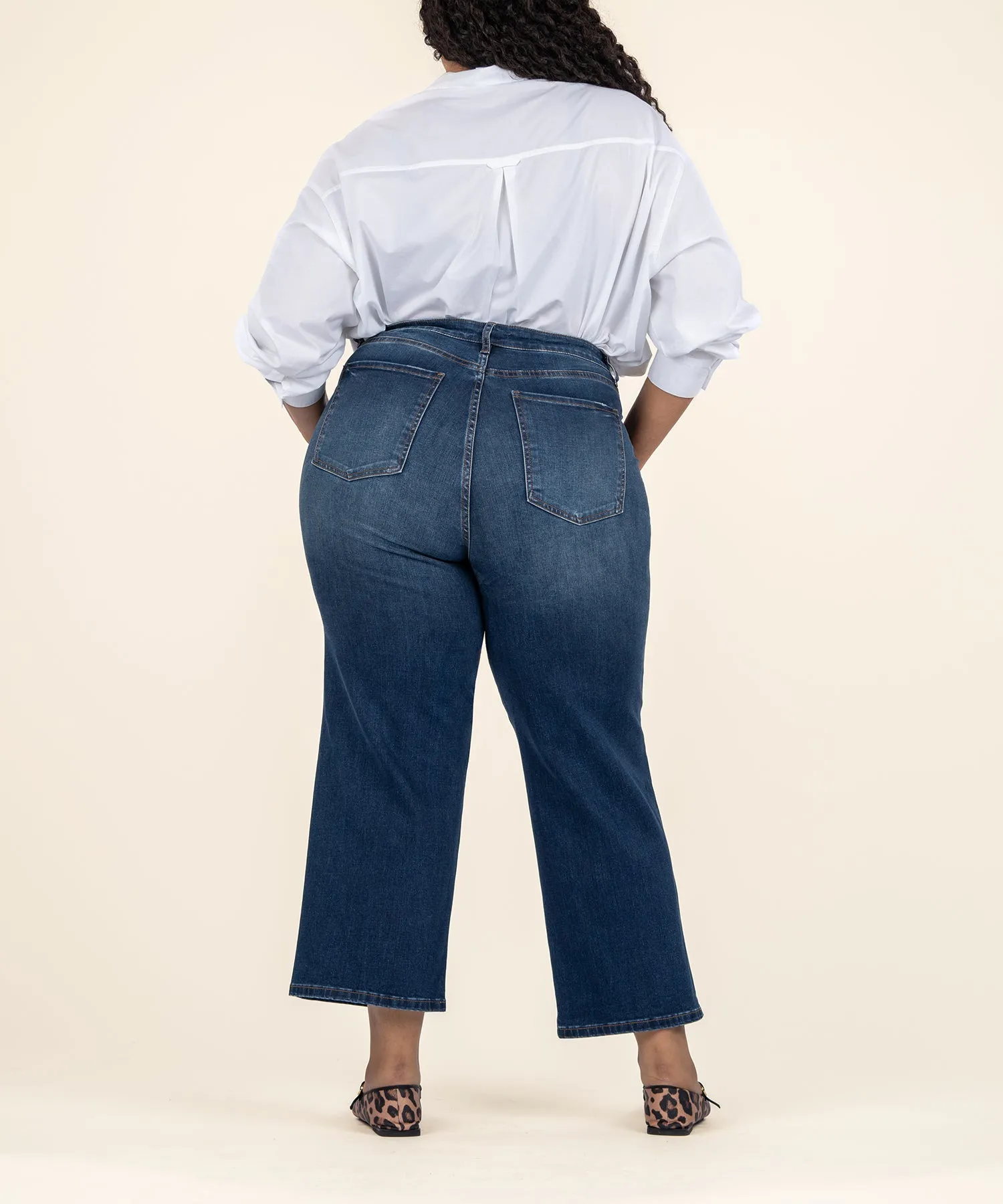 Charlotte High Rise Wide Leg, Plus - FINAL SALE