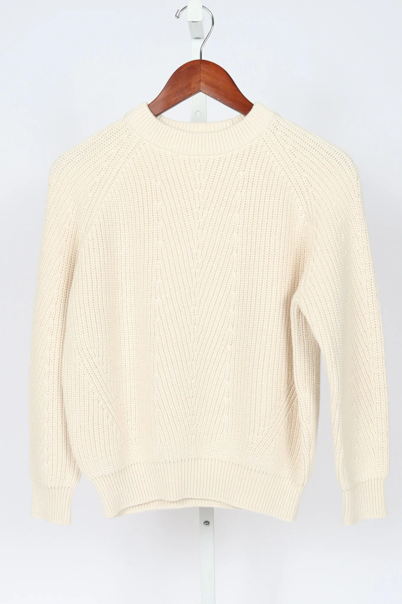 Chelsea Organic Cotton Sweater - Natural