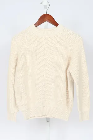 Chelsea Organic Cotton Sweater - Natural