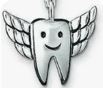 Children's Charms:  Silver Plated Tooth Fairy Charms