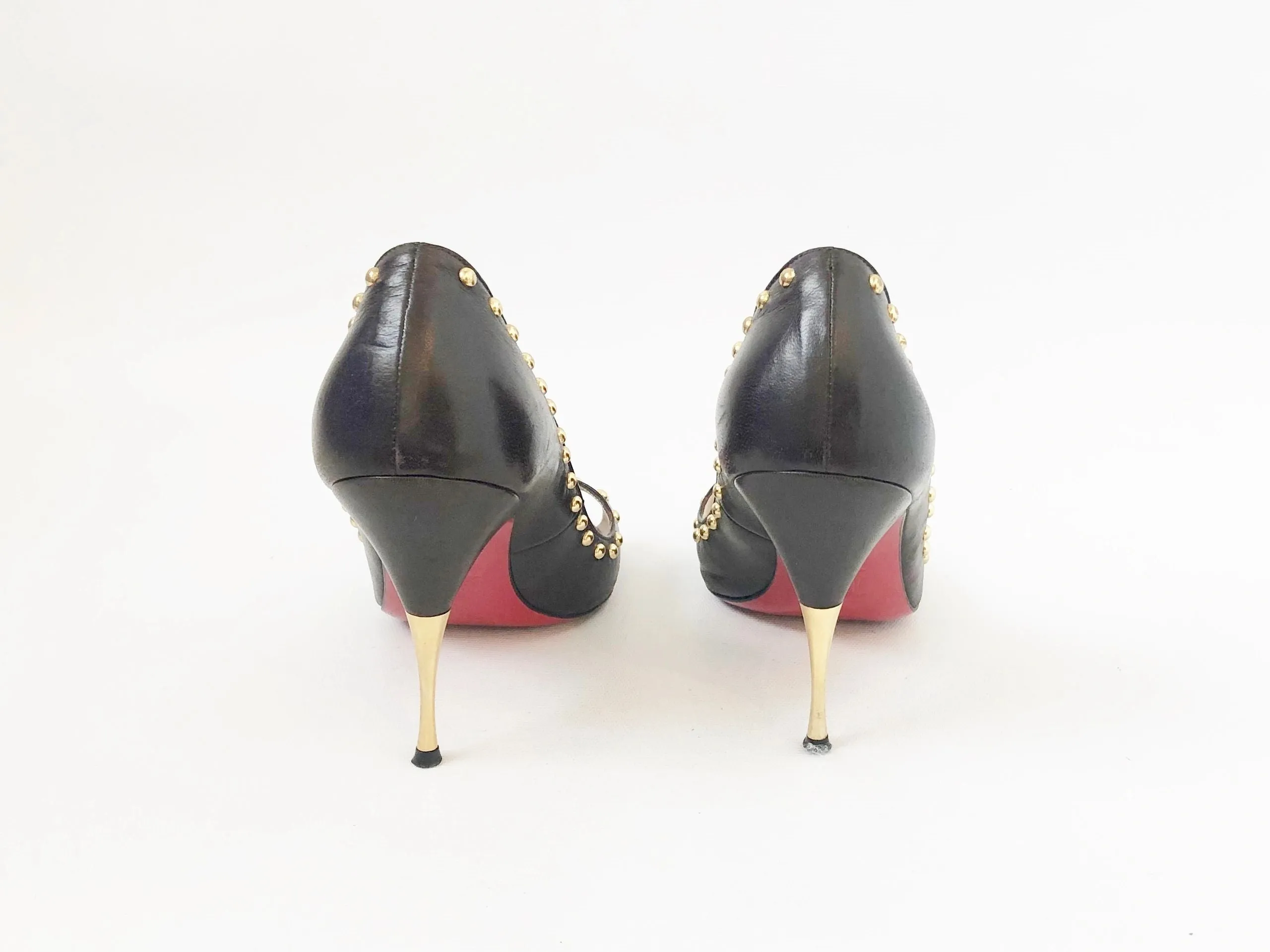 Christian Louboutin Studded Pump Size 36.5 It (6.5 Us)