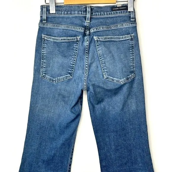 Citizens Of Humanity Jeans Women Size 25 Chloe Mid Rise Super Flare Wide Leg