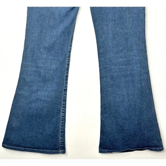 Citizens Of Humanity Jeans Women Size 25 Chloe Mid Rise Super Flare Wide Leg