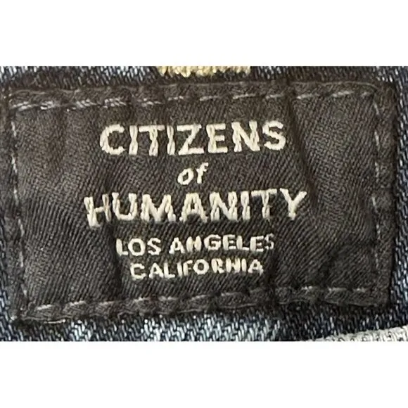 Citizens Of Humanity Jeans Women Size 25 Chloe Mid Rise Super Flare Wide Leg