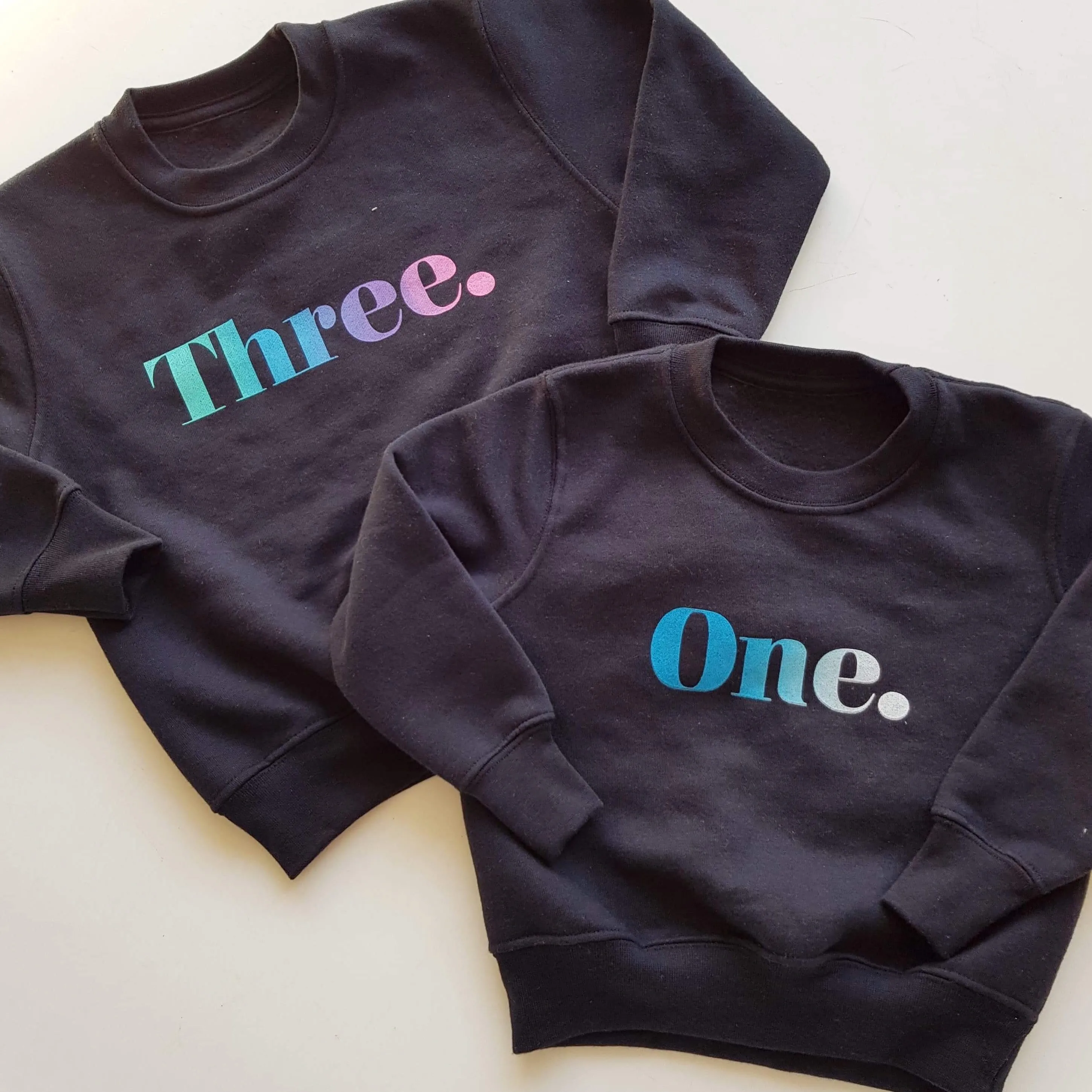 Classic Birthday Kids Sweater (any age)