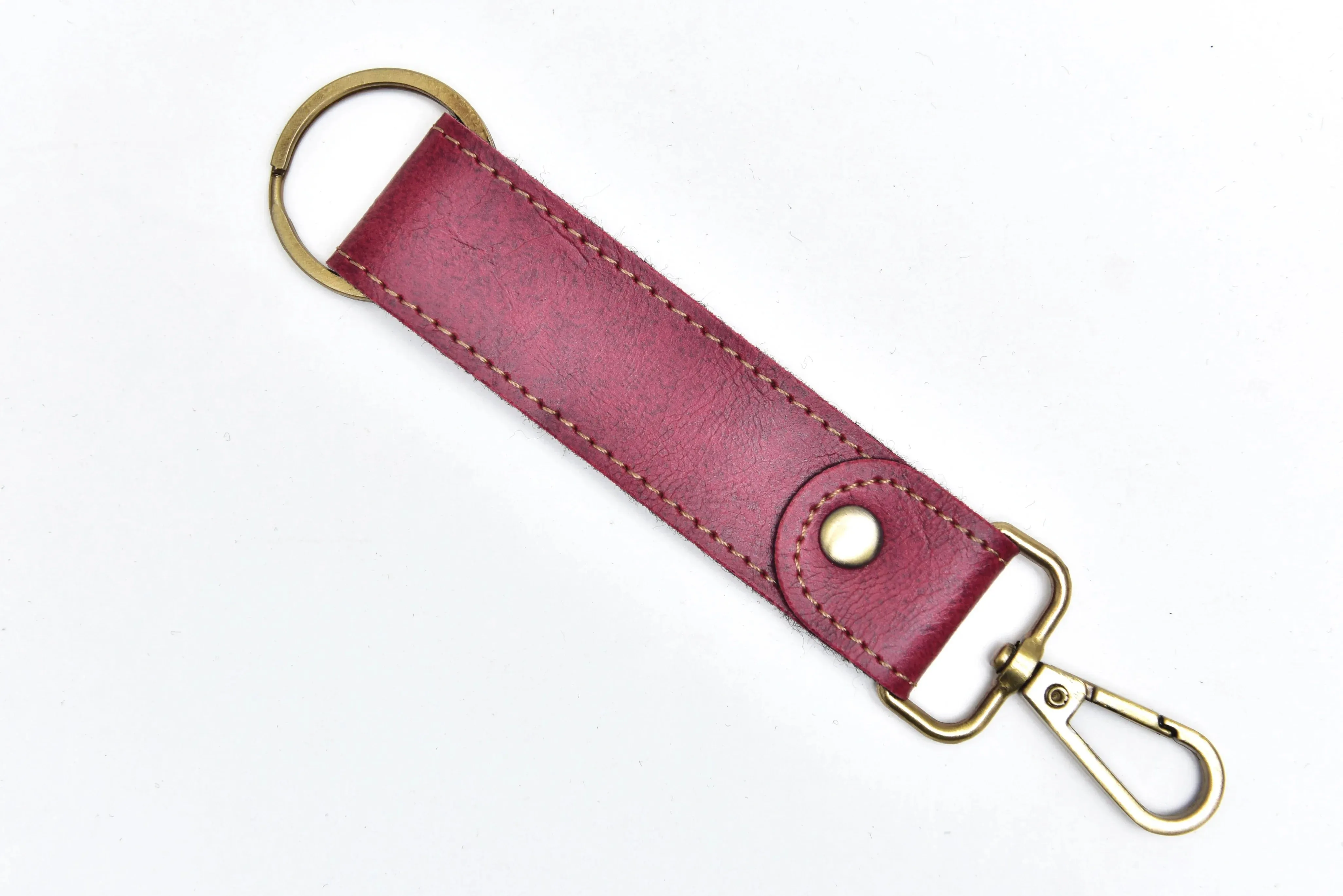 Classy Leather Customized Men's Combo (2 pcs) - Maroon