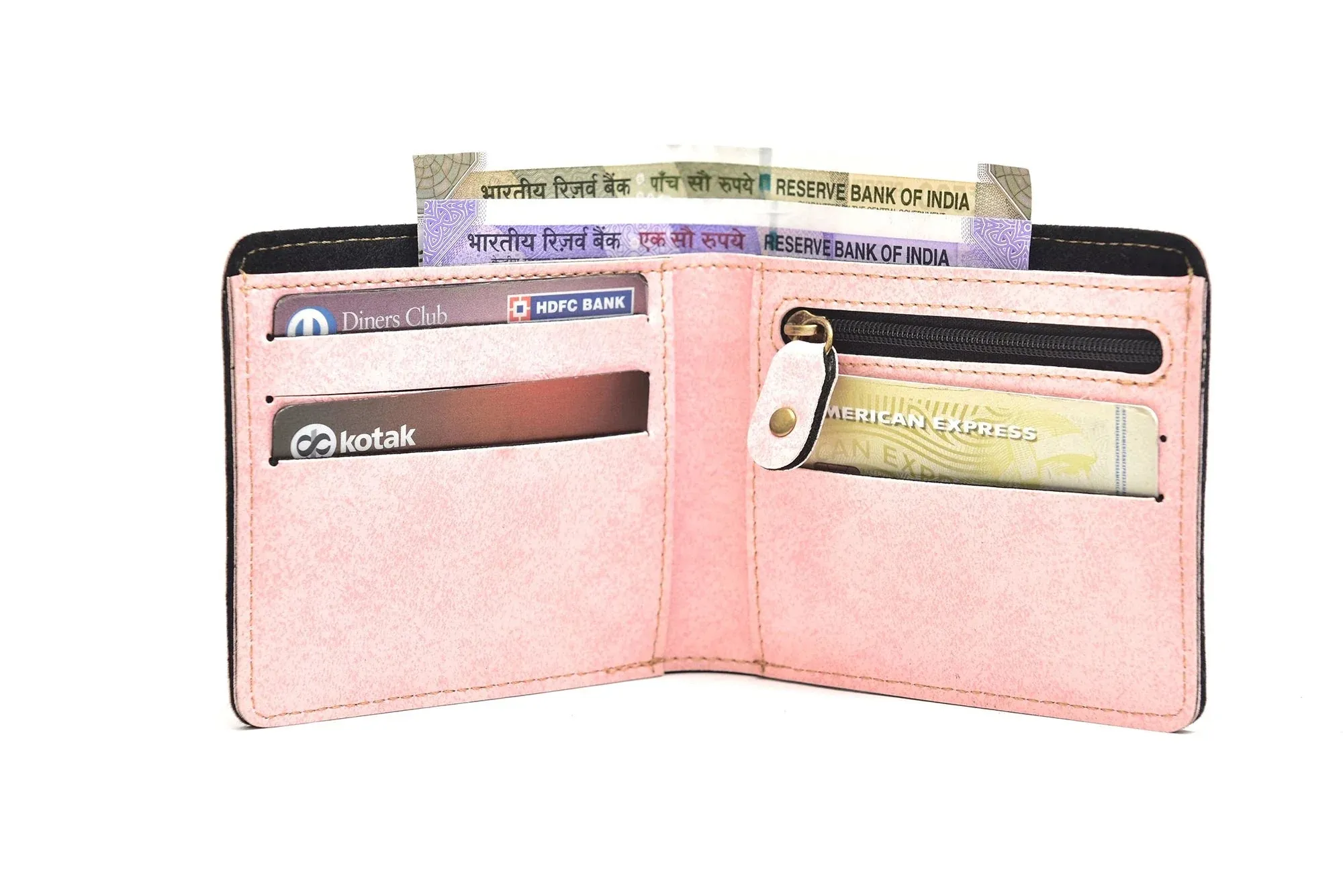 Classy Leather Customized Men's Combo (2 pcs) - Pink