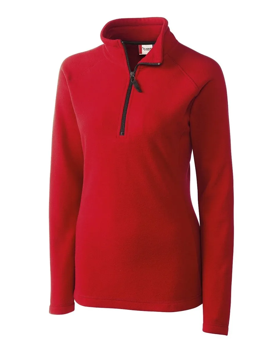 Clique Women's Summit Performance Fleece Half Zip Pullover Jacket
