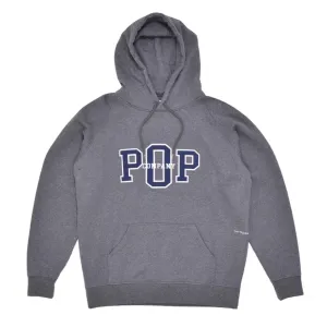 company hooded sweat charcoal heather