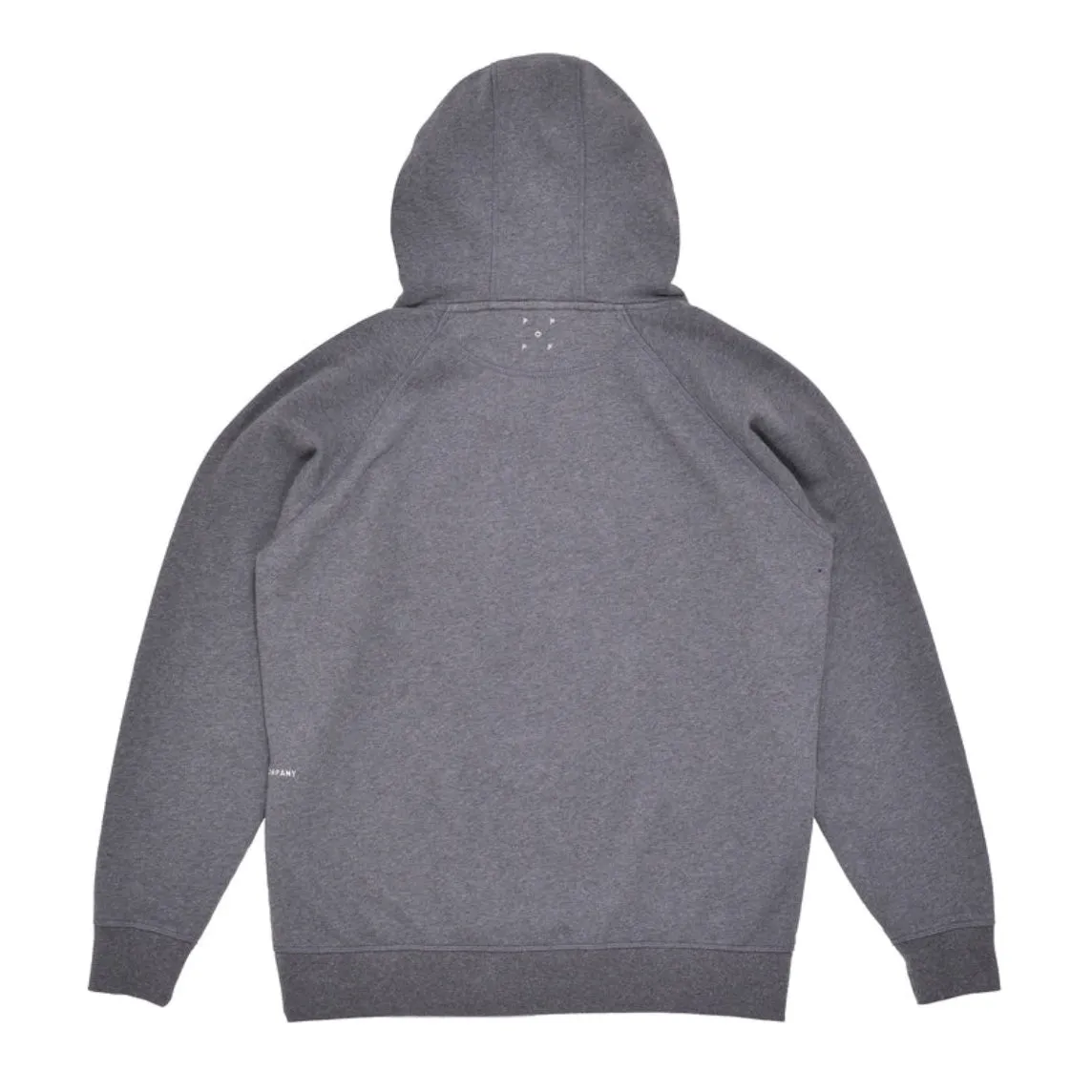 company hooded sweat charcoal heather