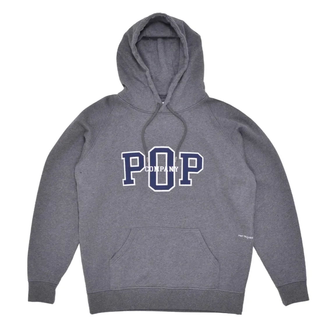 company hooded sweat charcoal heather
