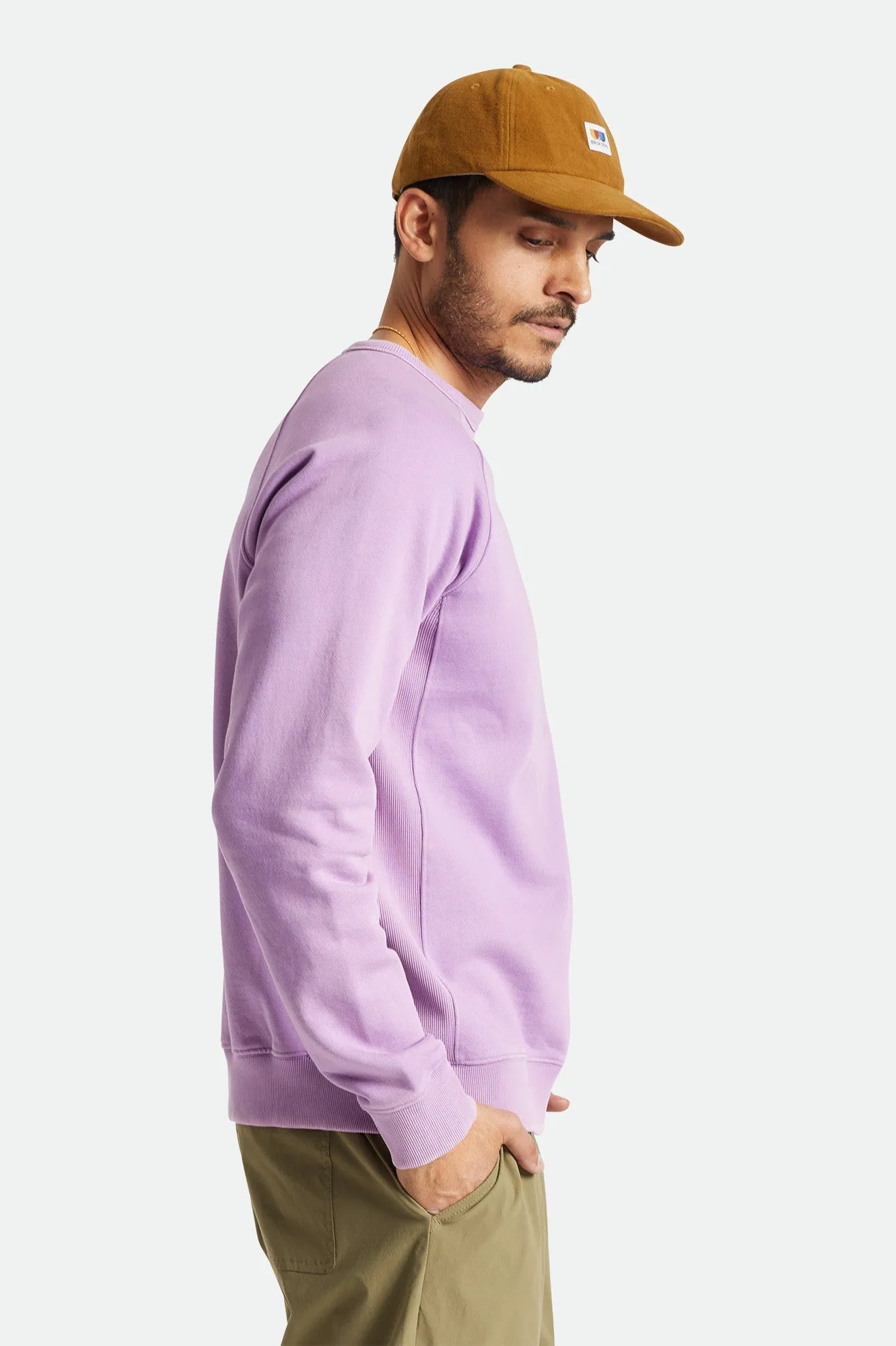 Cooper Reserve Raglan Crew - Washed Mojave