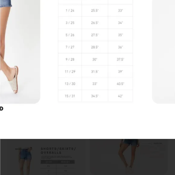 COPY - Kancan denim shorts