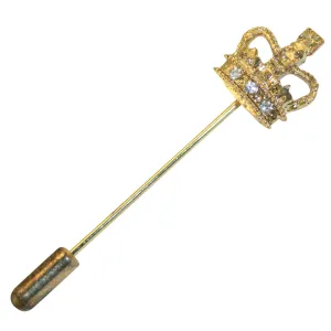 Coronation Crown Pin Badge