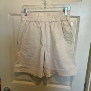 COS Drawstring Linen Shorts