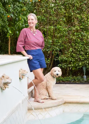 CZ Shorts in Linen Herringbone