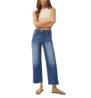 Daniella Wide Leg Cropped Jeans