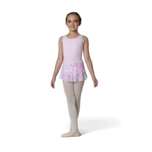 Danznmotion 22405C Girls Flower Printed Skirt