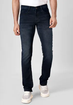 Dark Blue Slim Fit Jeans - D41825