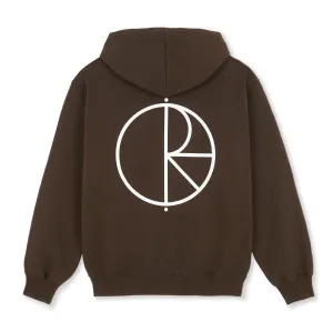 Dave Hoodie Stroke Logo Chocolate
