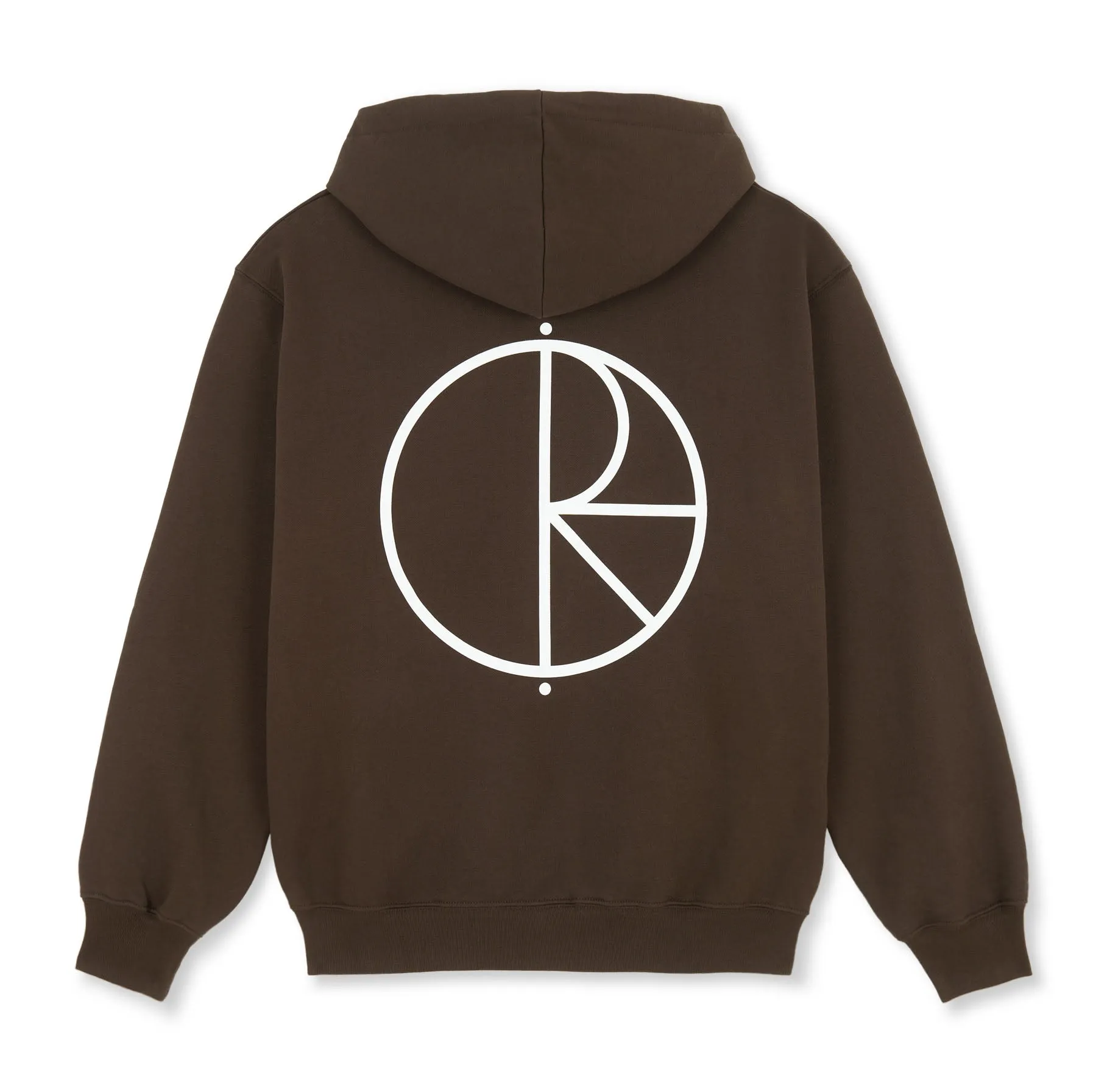 Dave Hoodie Stroke Logo Chocolate
