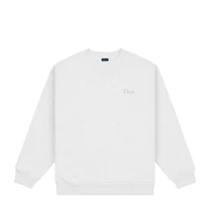 Dime Men Classic Small Logo Crewneck Ash