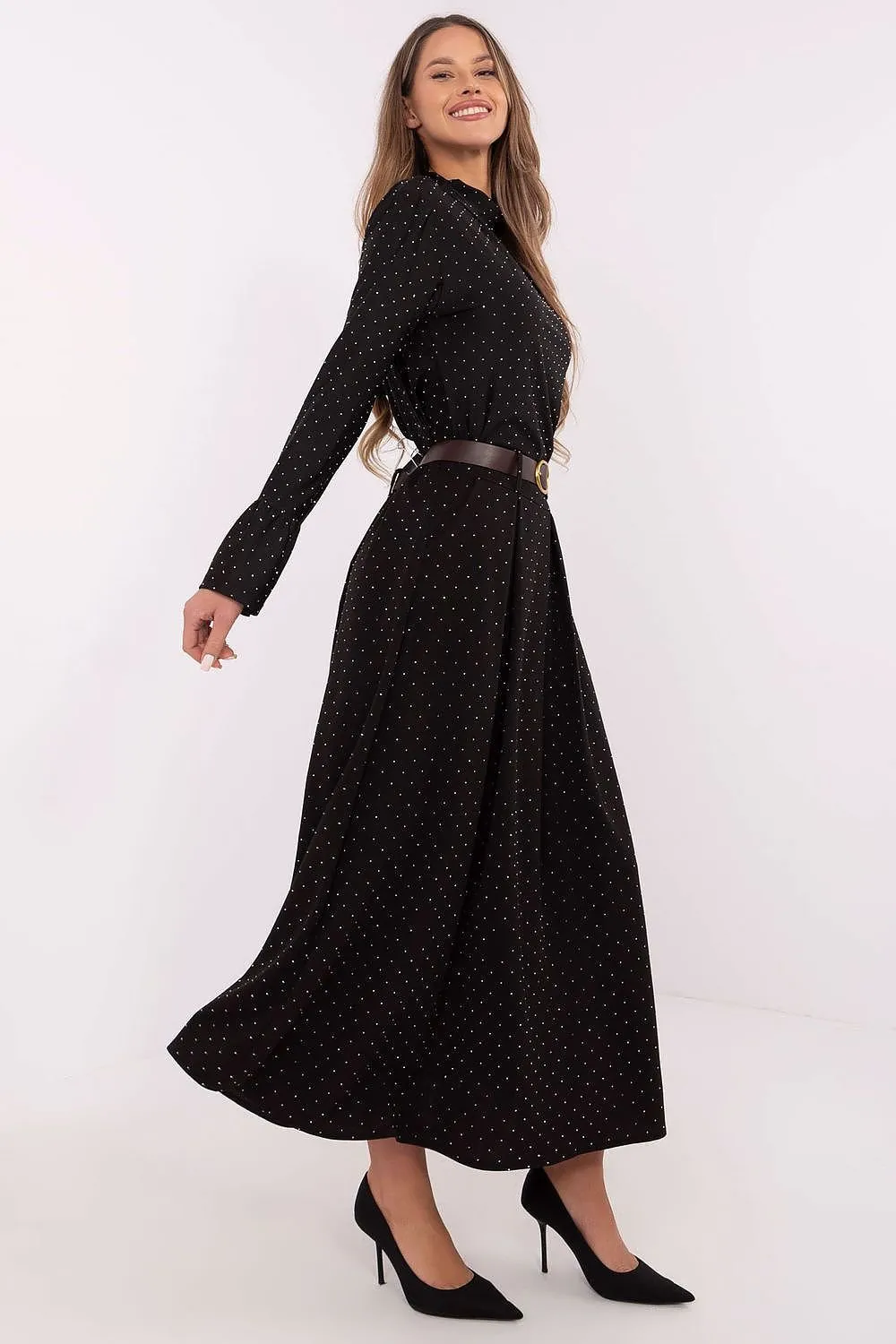 Elegant long lightweight maxi skirt